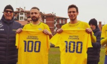 Oratorio Pessano, Vasciminno e Cazzaniga festeggiano 100 presenze con la maglia gialloblu