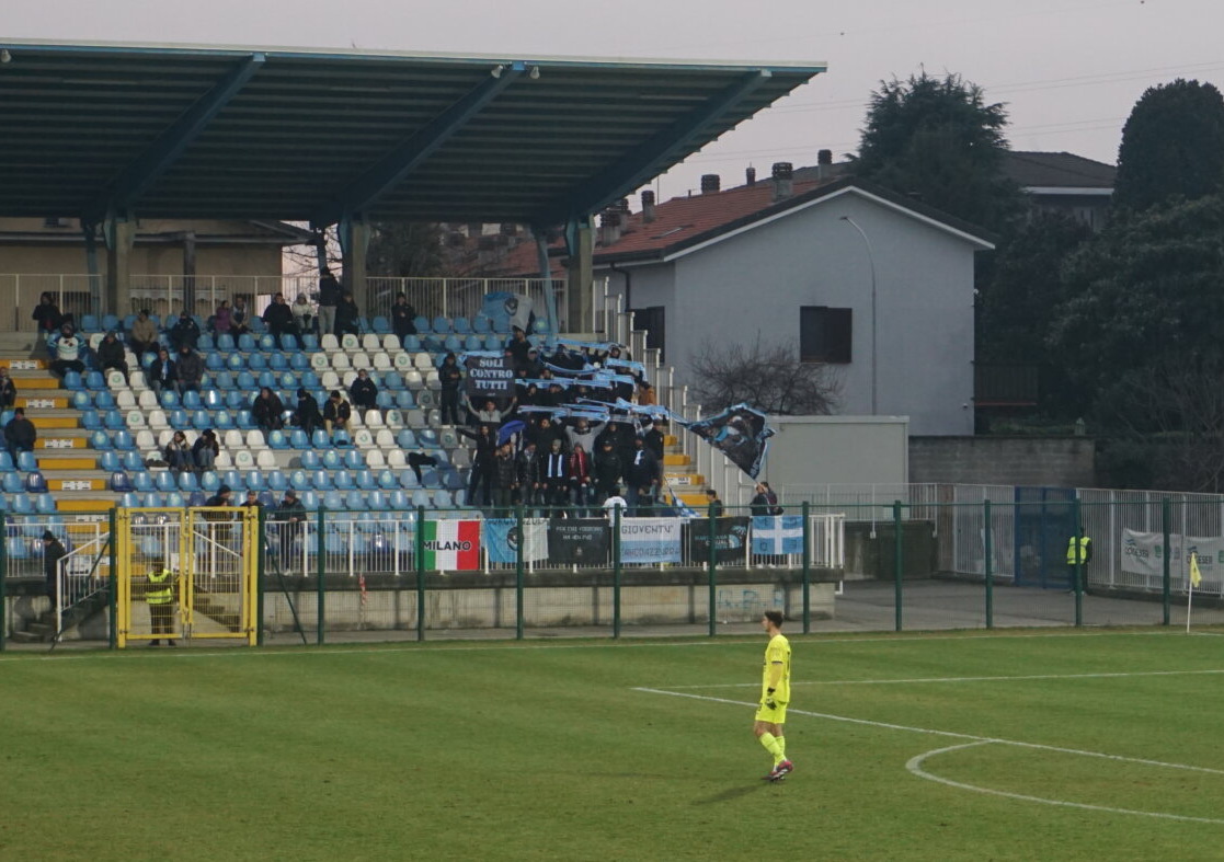 Giana-Vicenza, gli ultras di casa