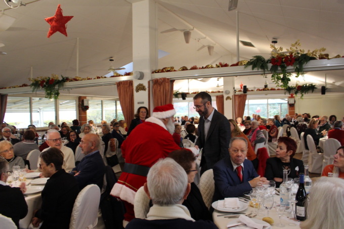 Pranzo di Natale over 60 a Segrate: in 170 al Ristorante Malaspina