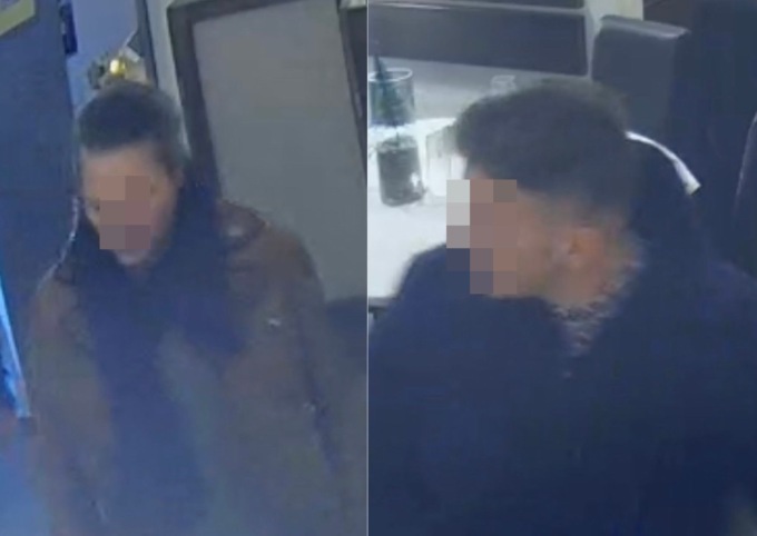 Ordinano al ristorante pesce e vino bianco, poi vanno fuori a fumare… e spariscono