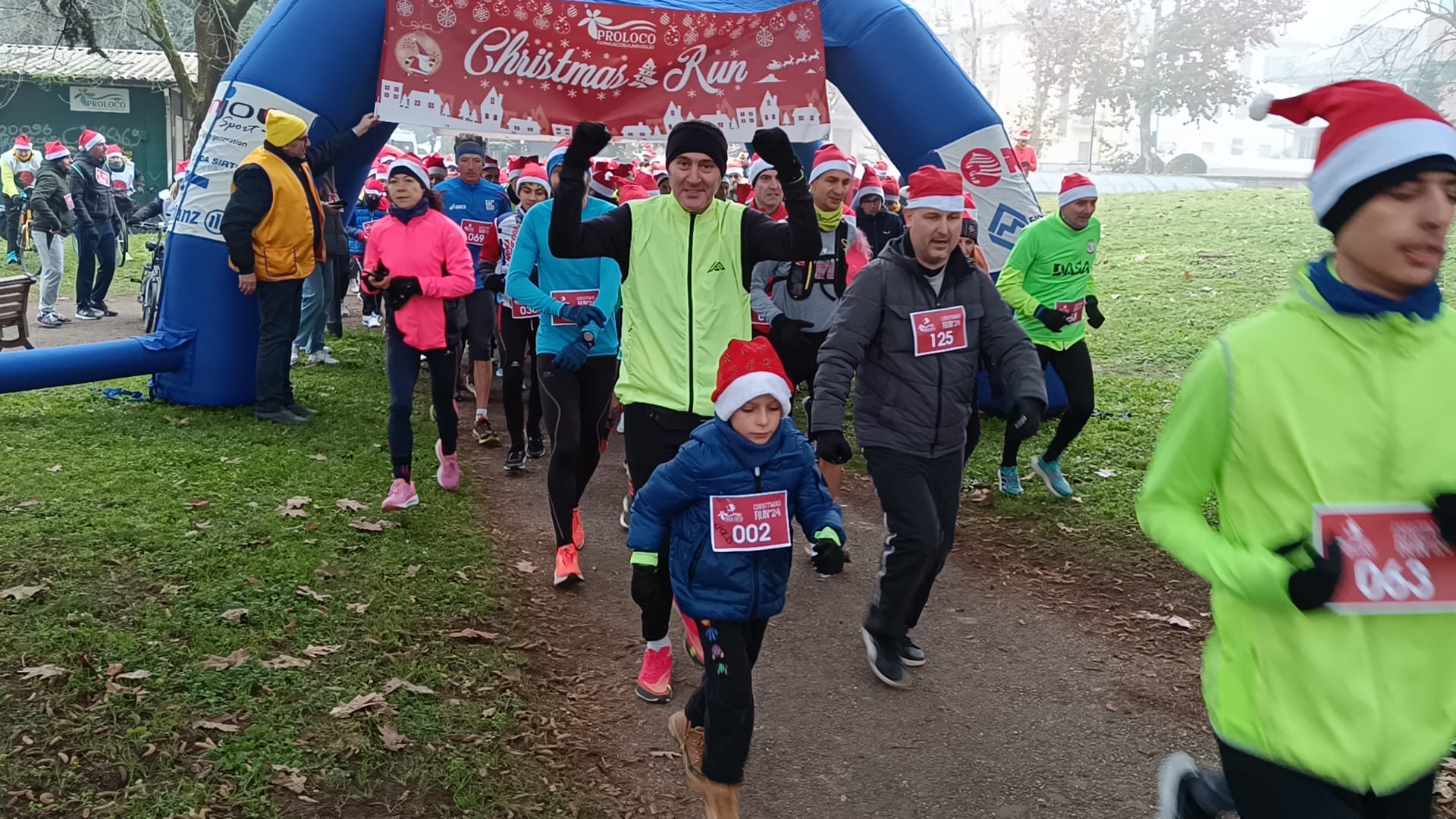 christmas run cernusco