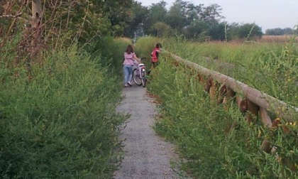 Ciclabile del Villoresi chiusa per lavori: saranno rifatti i parapetti