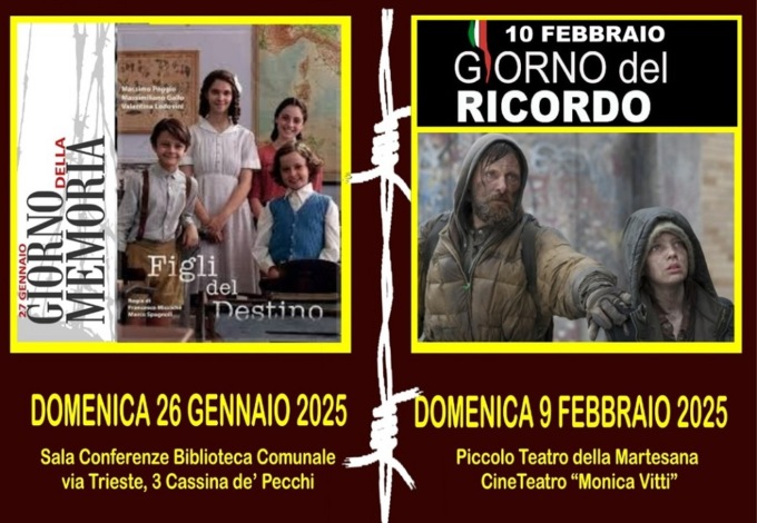 Giorno del Ricordo e della Memoria uniti a Cassina, ma la locandina divide e fa discutere