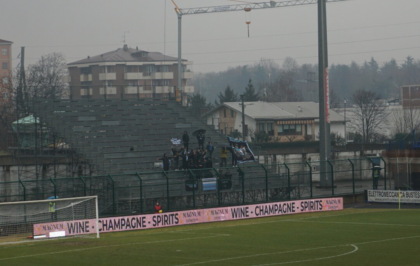 I tifosi della Giana allo Speroni 