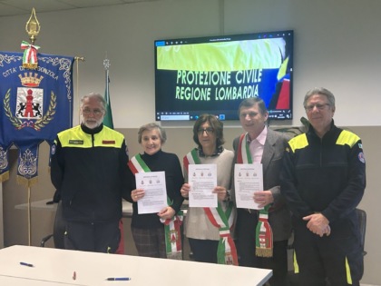 Gorgonzola, Bussero e Cambiago firmano il Protocollo d’intesa sovracomunale per la Protezione civile
