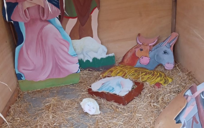 I soliti vandali distruggono il presepe di Cassina de’ Pecchi