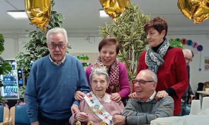 Il paese festeggia la centenaria: a Rodano grandi celebrazioni per nonna Ersilia