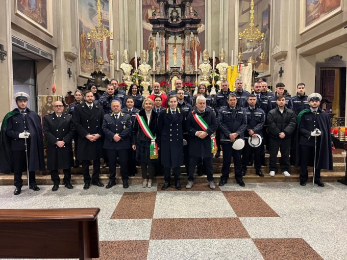 San Sebastiano, la Polizia Locale di Pioltello e Rodano festeggia il Santo patrono