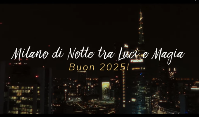 Tra le luci di Milano: gli auguri in video di un nostro lettore