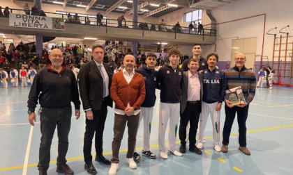 I campioni nazionali di Taekwondo in azione al Palazzetto dello sport di Bussero