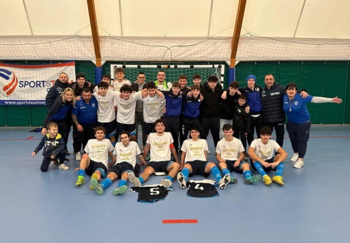 Sports Team Segrate, l’Under 19 è campione regionale di calcio a 5