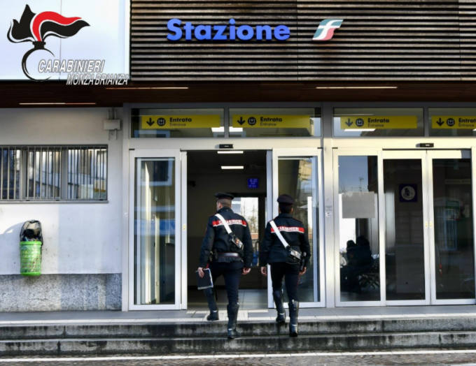 Rapine e droga sui treni: tre arresti dei Carabinieri