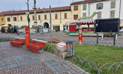 Baby vandali in azione in centro a Melzo. Il sindaco: "Li beccheremo"