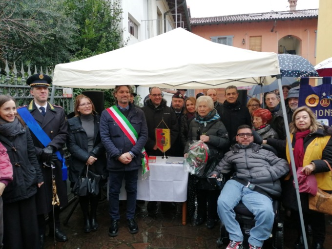 La prima pietra d’inciampo a Vignate per Francesco Gervasoni