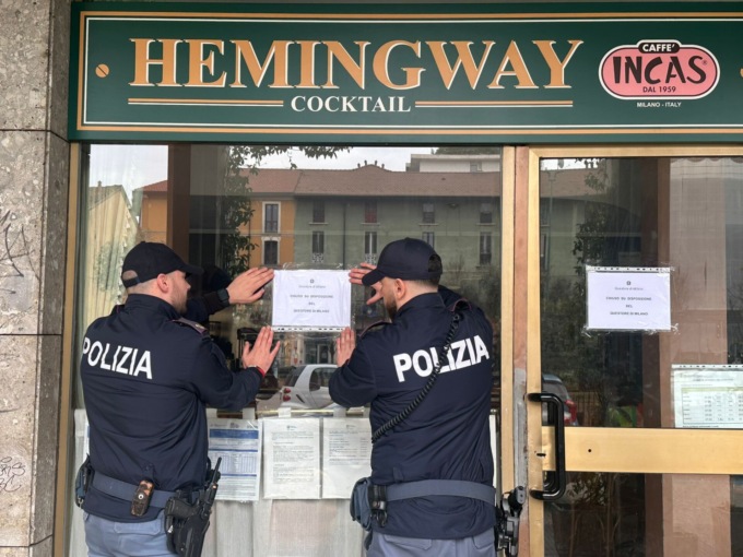 Il Questore di Milano chiude il bar in centro: droga, aggressioni e troppi pregiudicati