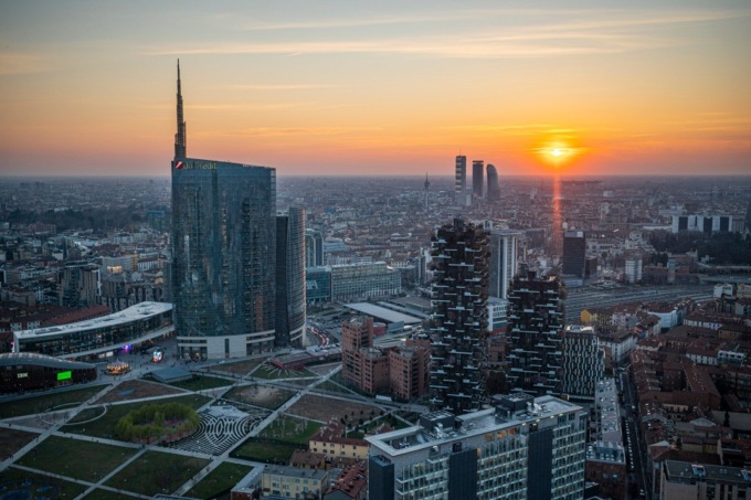 Un San Valentino romantico sul Belvedere “Berlusconi” di Palazzo Lombardia