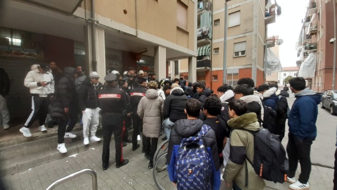 Trapper in piazza a Pioltello: stavano solo girando un video