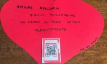 Il paese si è riempito di cuori per San Valentino