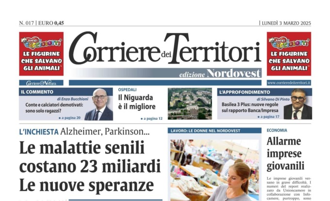 Il nuovo numero del Corriere dei Territori nelle edicole: l’informazione del Nord Ovest