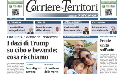 E' uscito il nuovo Corriere dei Territori nelle edicole l'informazione del Nord Ovest