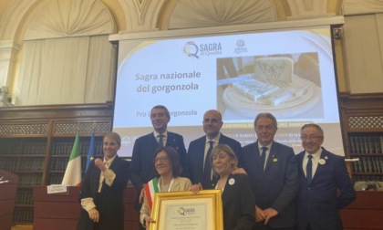 La Sagra nazionale del gorgonzola è "di qualità": la premiazione in Senato