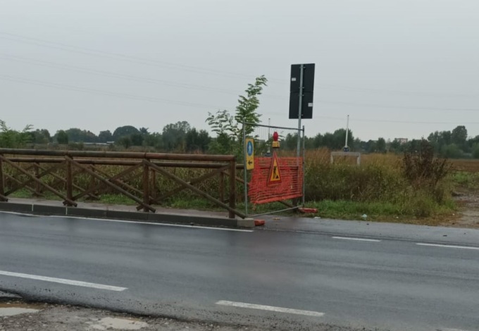 Ciclabile Melzo – Gorgonzola chiusa per un mese: saranno rifatte le barriere di protezione