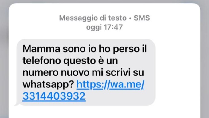 Occhio alla truffa! “Mamma ho perso il cellulare”, ma il link non va schiacciato