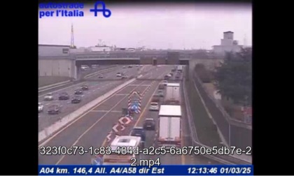 Sette chilometri di coda in A4 (direzione Venezia) per lavori in corso