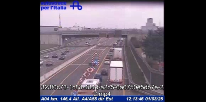 Sette chilometri di coda in A4 (direzione Venezia) per lavori in corso