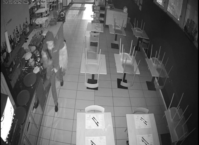 Ecco il ladro che ha fatto l’incursione da PizzAut IL VIDEO