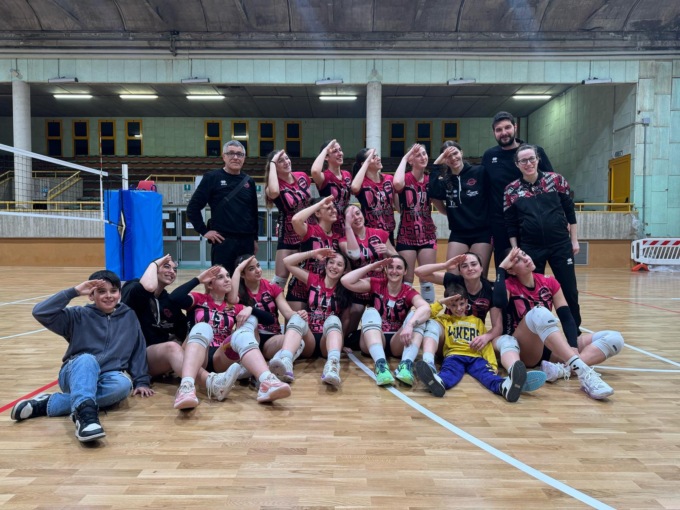 Vittoria convincente e tre punti d’oro per la classifica delle ragazze dei Diavoli Rosa