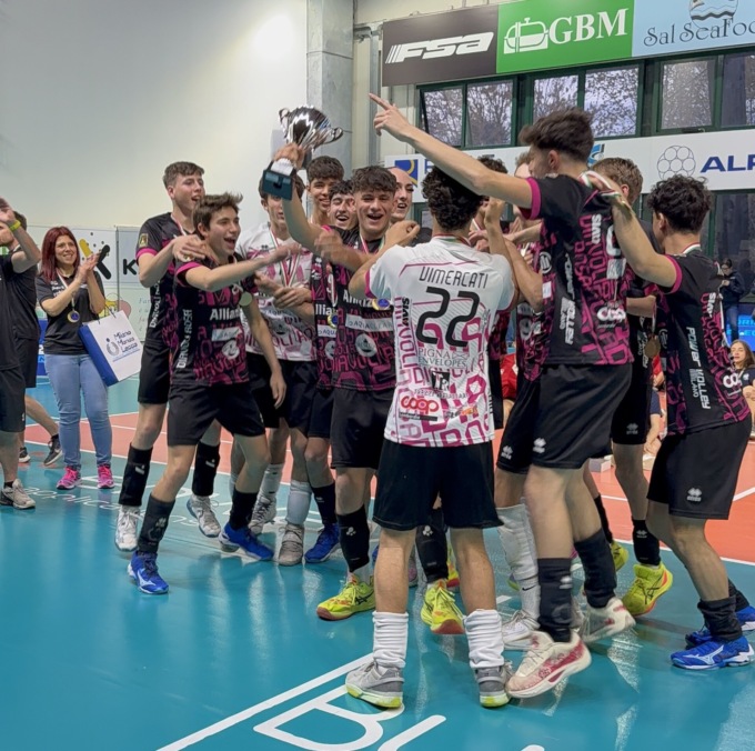 Diavoli Rosa campioni territoriali Under 15: è la sesta volta consecutiva