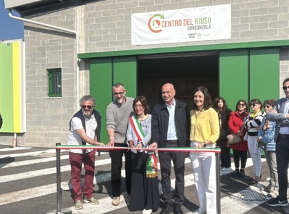 Inaugurato il Centro del riuso a completamento della piattaforma ecologica di Gorgonzola