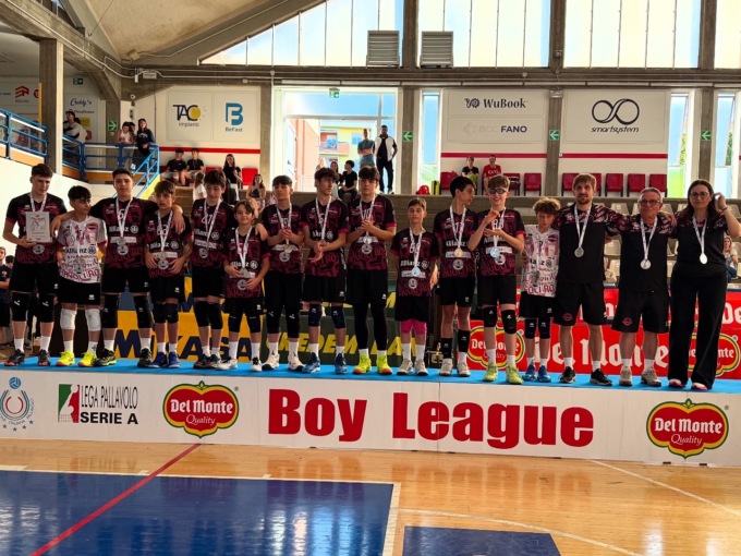Medaglia d’argento alla DelMonte Boy League per l’Allianz Diavoli Rosa