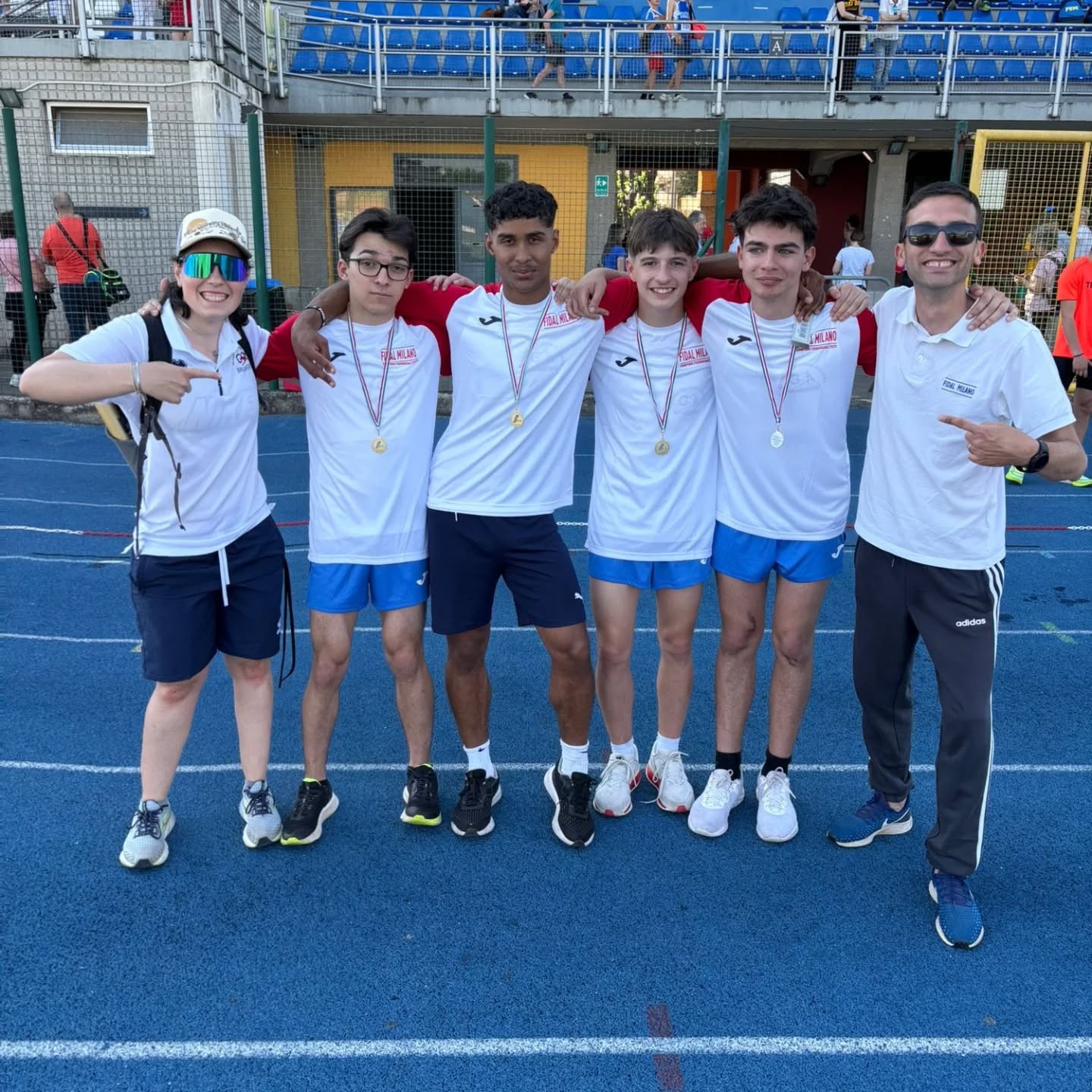 Cadetti Campioni Provinciali di Staffette 2025