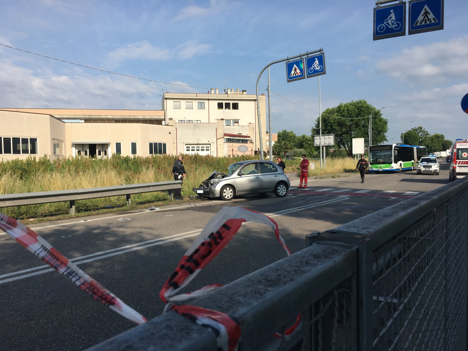 incidente mortale brugherio morto 20enne