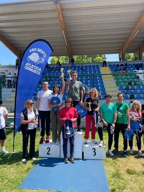 Podio scuole trofeo Martesana 2025
