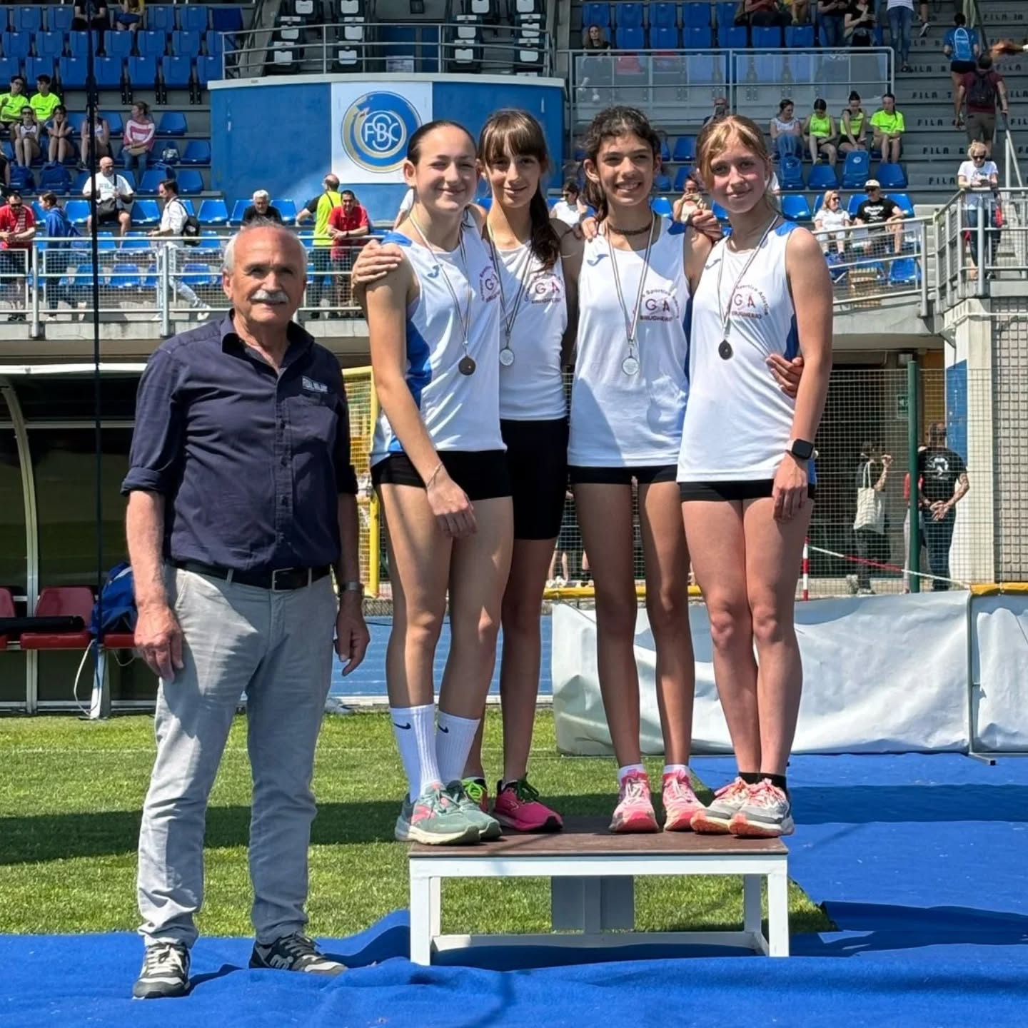 Ragazze bronzo ai Campionati di Staffette 2025