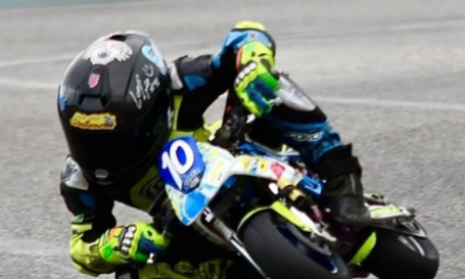 Pozzo d'Adda si stringe attorno a "Samu", piccolo campione di motociclismo
