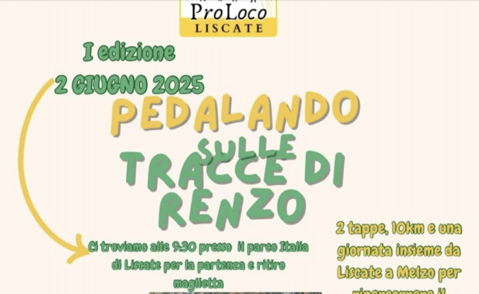 In bici sulle tracce di Renzo Tramaglino: una pedalata letteraria da Liscate a Melzo