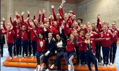 Inarrestabili: l'Asd Ginnastica Vignate conquista il 10° Campionato italiano di fila