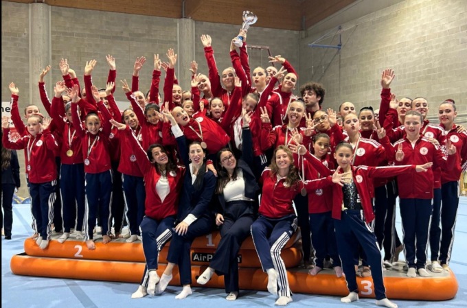 Inarrestabili: l’Asd Ginnastica Vignate conquista il 10° Campionato italiano di fila