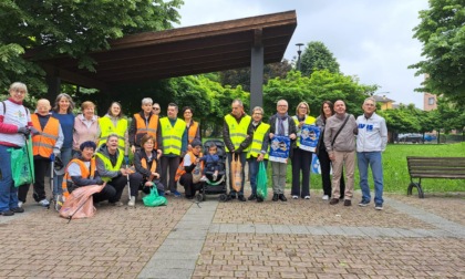 I ragazzi del Cdd di Melzo aprono la Civil Week ripulendo il Parco Belgioioso