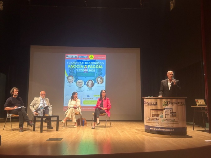 I candidati sindaco di Cernusco si sfidano: segui IN DIRETTA il faccia a faccia