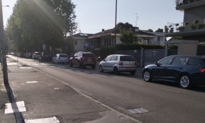 Mattina con traffico particolarmente difficoltoso a Cernusco sul Naviglio