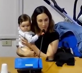 A quattro mesi e mezzo ha fatto il suo “debutto” in Consiglio comunale
