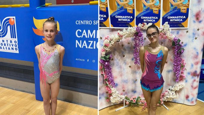 Due atlete della Ritmica Martesana ai Campionati nazionali di Lignano Sabbiadoro