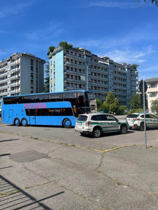 Gita scolastica, gli agenti della Polizia Locale controllano preventivamente il pullman