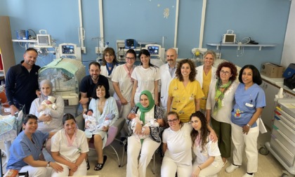 Tre coppie di gemelli in pochi giorni al "Predabissi"