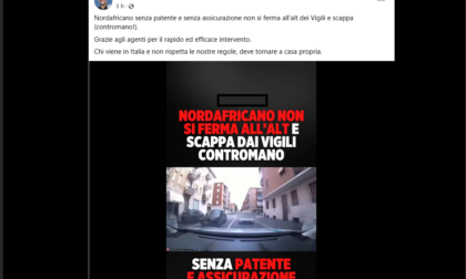 Anche il ministro Salvini si complimenta con la Polizia di Pioltello